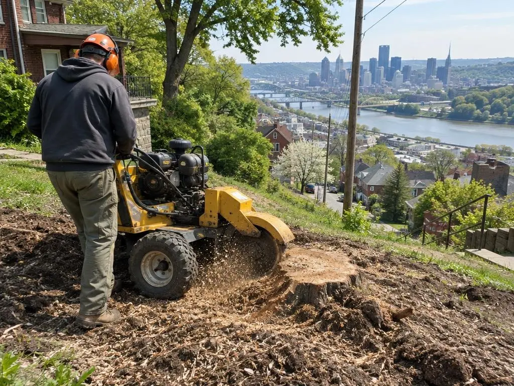 Stump Grinding in Pittsburgh, PA